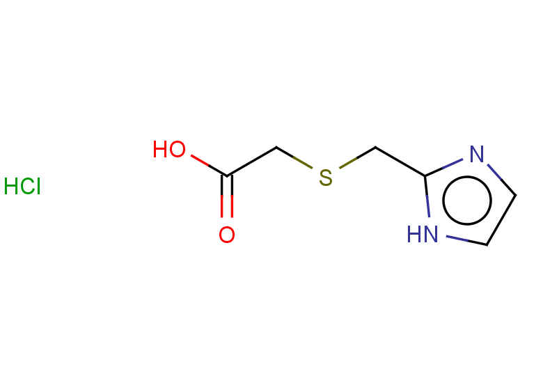 2-{[(1H-imidazol-2-yl)methyl]sulfanyl}acetic acid hydrochloride