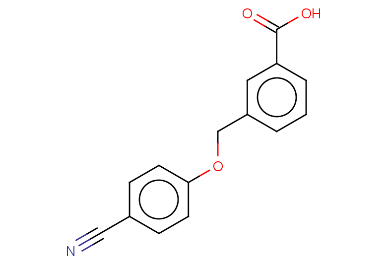 3-(4-cyanophenoxymethyl)benzoic acid