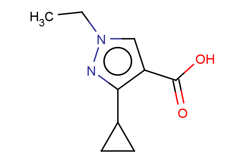 3-cyclopropyl-1-ethyl-1H-pyrazole-4-carboxylic acid
