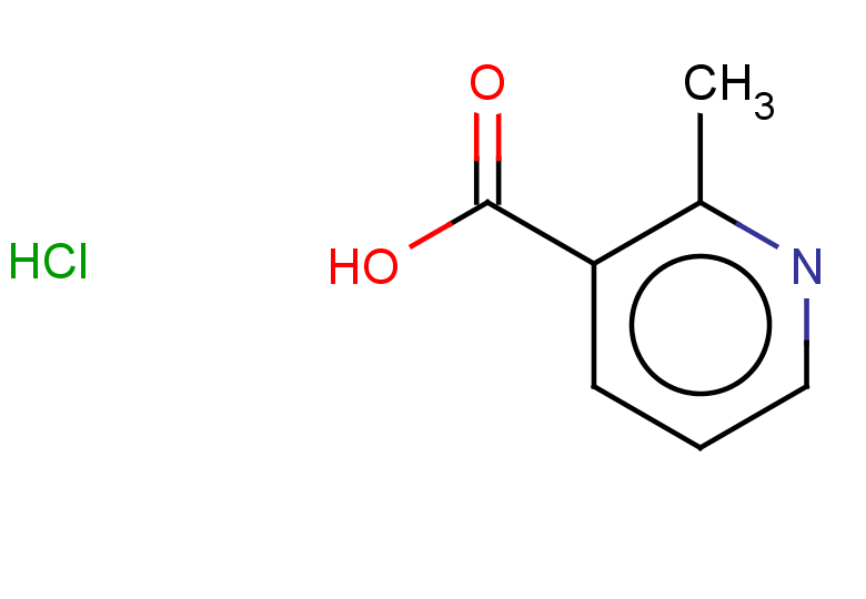 2-methylpyridine-3-carboxylic acid hydrochloride