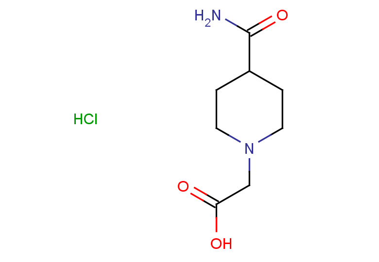 2-(4-carbamoylpiperidin-1-yl)acetic acid hydrochloride
