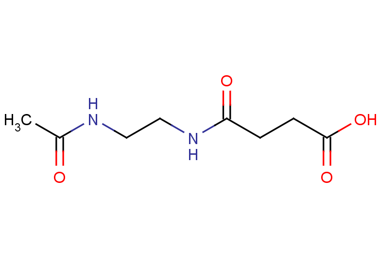 3-[(2-acetamidoethyl)carbamoyl]propanoic acid