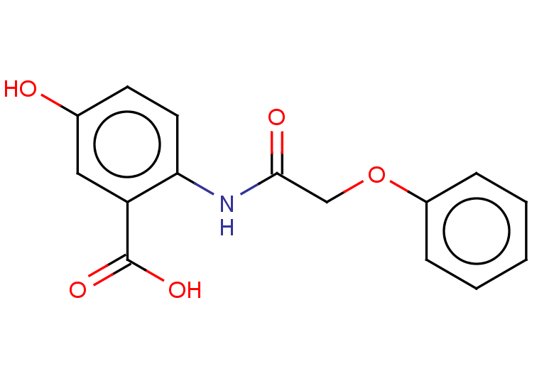 5-hydroxy-2-(2-phenoxyacetamido)benzoic acid