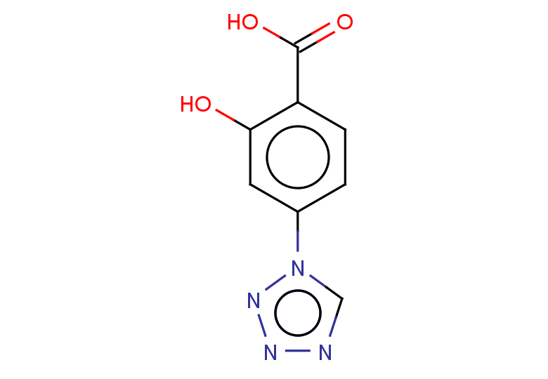 2-hydroxy-4-(1H-1,2,3,4-tetrazol-1-yl)benzoic acid