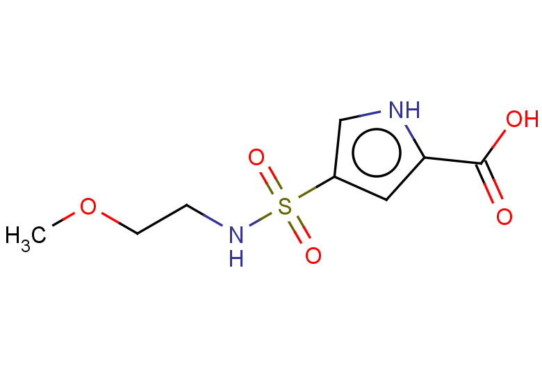 4-[(2-methoxyethyl)sulfamoyl]-1H-pyrrole-2-carboxylic acid