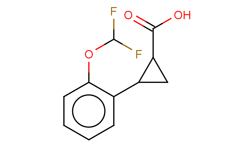 2-[2-(difluoromethoxy)phenyl]cyclopropane-1-carboxylic acid
