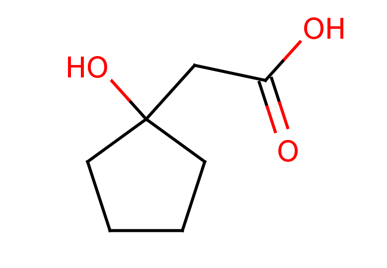 2-(1-hydroxycyclopentyl)acetic acid
