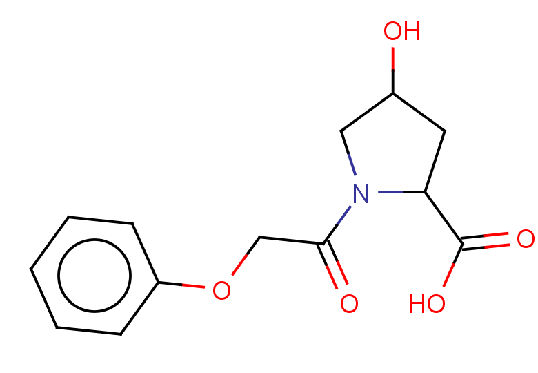 4-hydroxy-1-(2-phenoxyacetyl)pyrrolidine-2-carboxylic acid