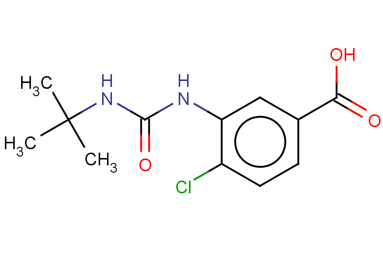 3-[(tert-butylcarbamoyl)amino]-4-chlorobenzoic acid