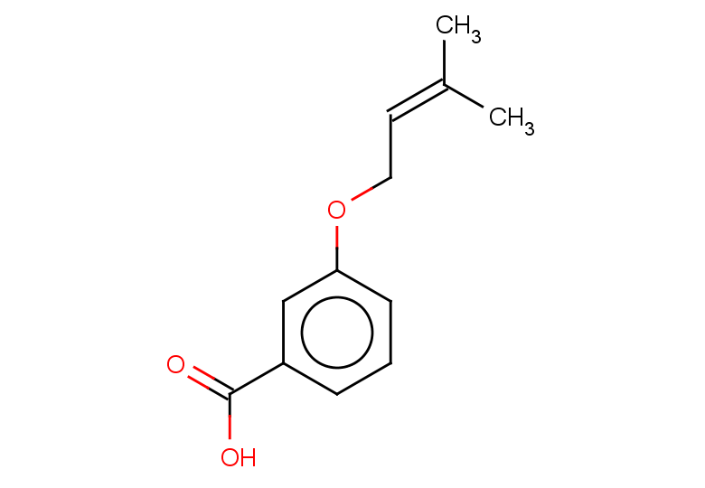 3-[(3-methylbut-2-en-1-yl)oxy]benzoic acid