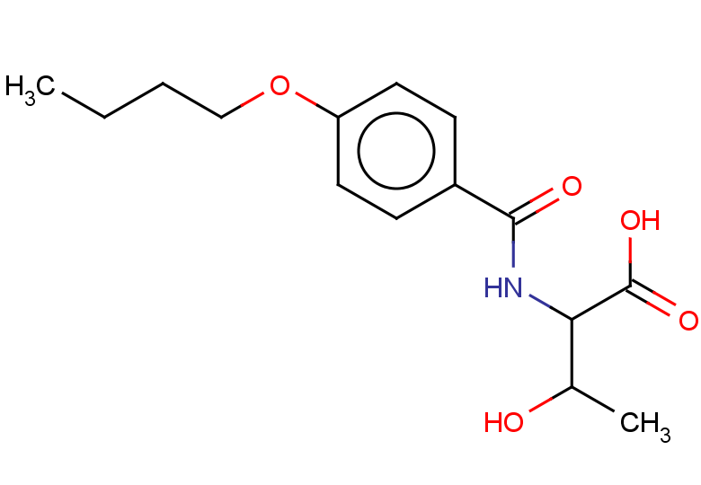 2-[(4-butoxyphenyl)formamido]-3-hydroxybutanoic acid