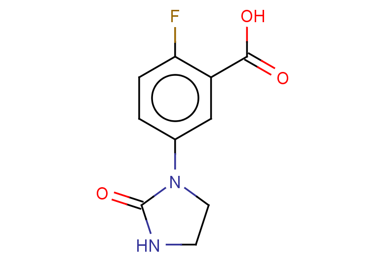 2-fluoro-5-(2-oxoimidazolidin-1-yl)benzoic acid