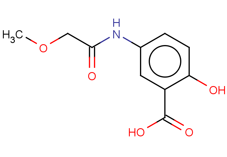 2-hydroxy-5-(2-methoxyacetamido)benzoic acid