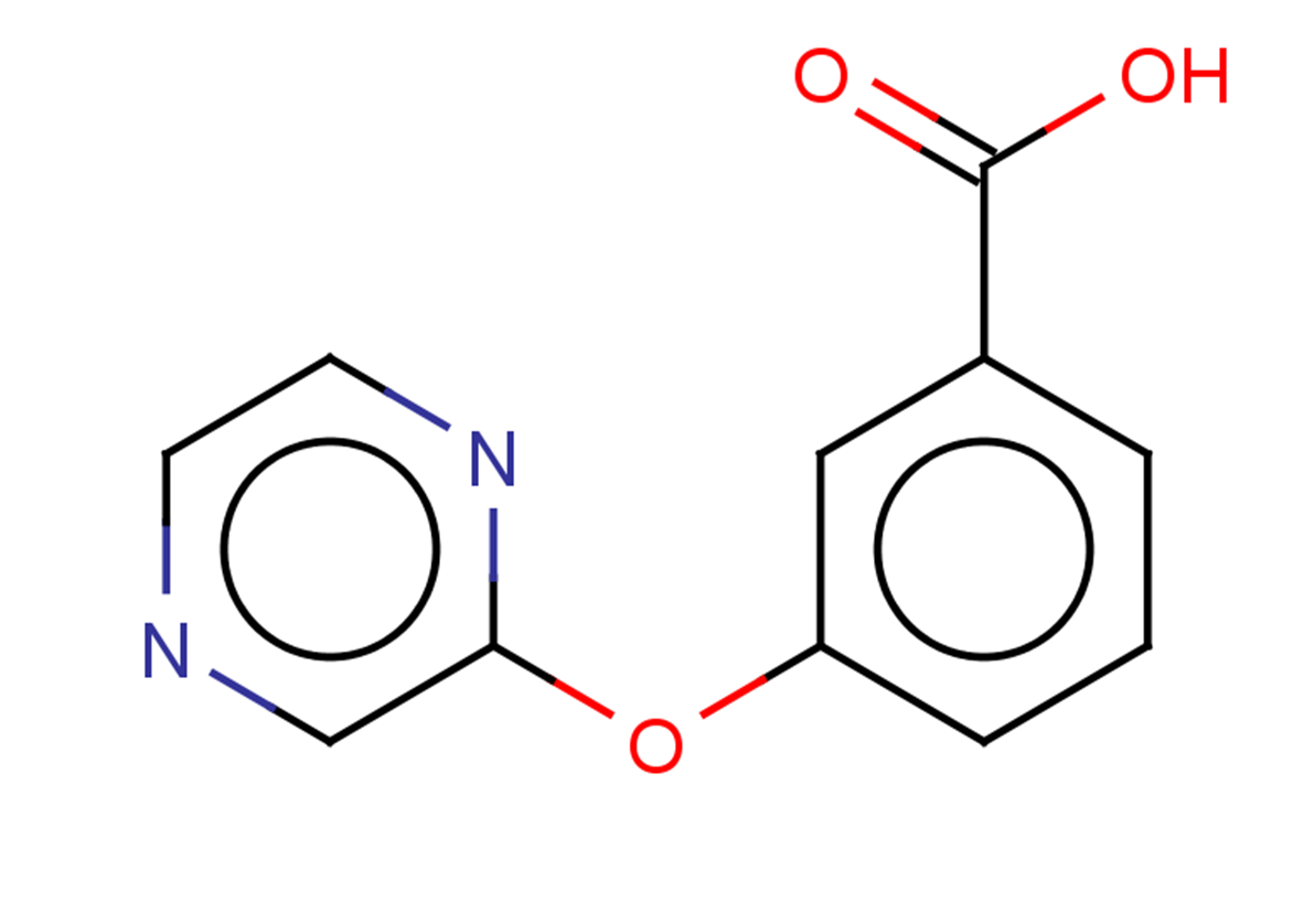 3-(pyrazin-2-yloxy)benzoic acid