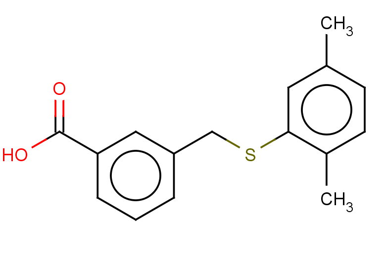 3-{[(2,5-dimethylphenyl)sulfanyl]methyl}benzoic acid
