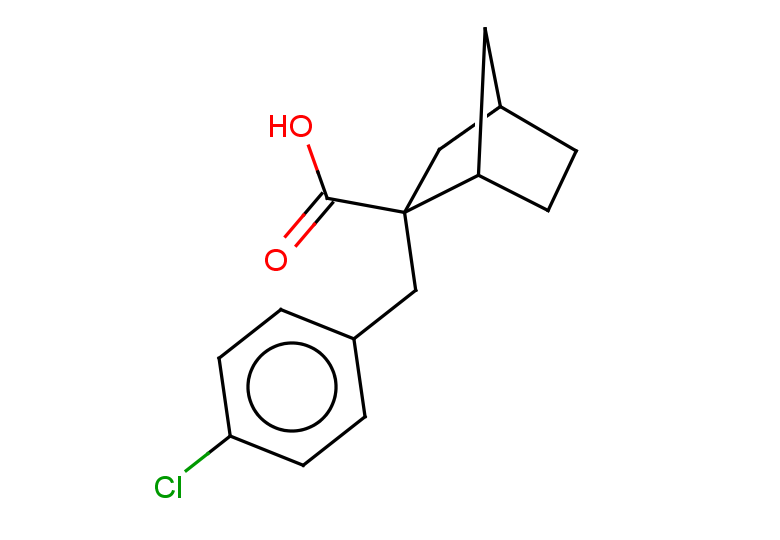 2-[(4-chlorophenyl)methyl]bicyclo[2.2.1]heptane-2-carboxylic acid