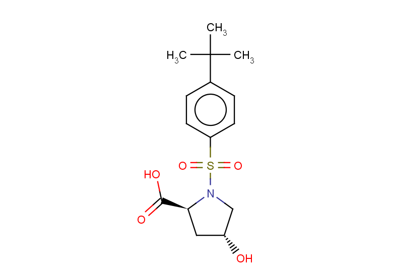 (2S,4R)-1-(4-tert-butylbenzenesulfonyl)-4-hydroxypyrrolidine-2-carboxylic acid