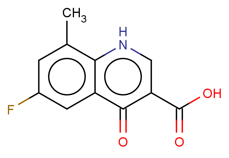 6-fluoro-8-methyl-4-oxo-1,4-dihydroquinoline-3-carboxylic acid