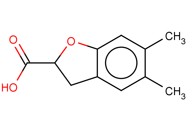5,6-dimethyl-2,3-dihydro-1-benzofuran-2-carboxylic acid