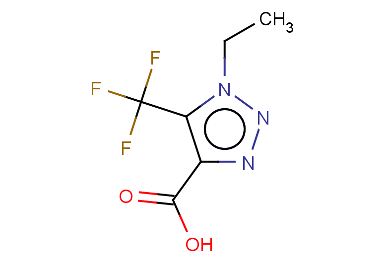 1-ethyl-5-(trifluoromethyl)-1H-1,2,3-triazole-4-carboxylic acid