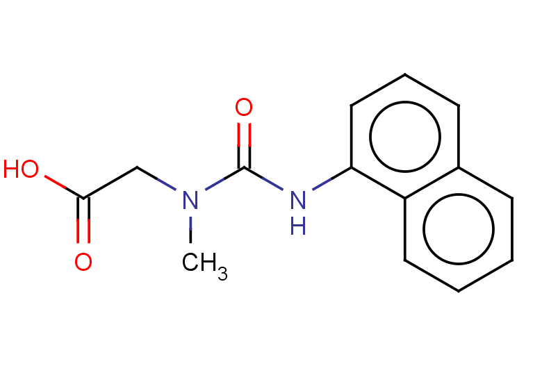 2-{methyl[(naphthalen-1-yl)carbamoyl]amino}acetic acid