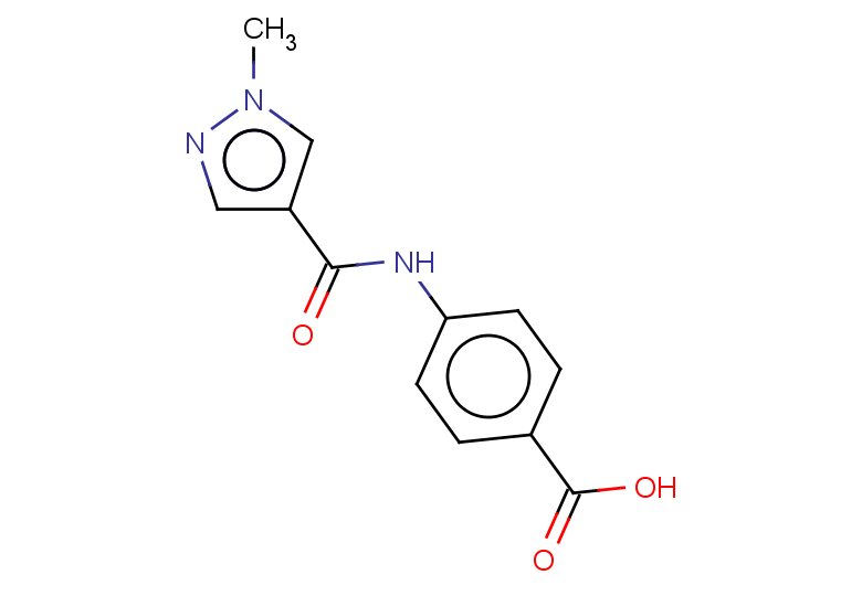4-(1-methyl-1H-pyrazole-4-amido)benzoic acid