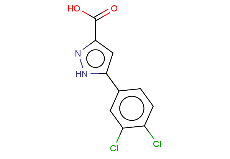 5-(3,4-dichlorophenyl)-1H-pyrazole-3-carboxylic acid