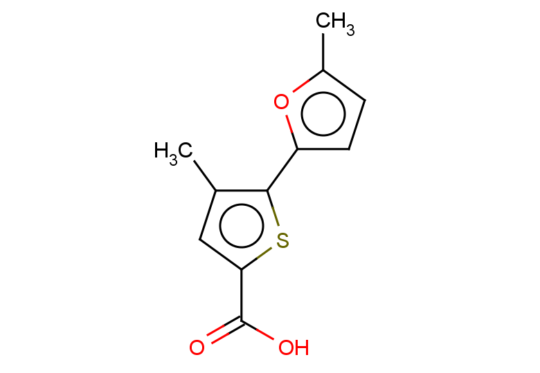 4-methyl-5-(5-methylfuran-2-yl)thiophene-2-carboxylic acid