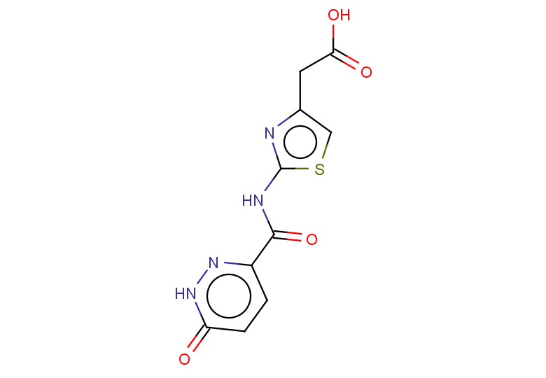 2-[2-(6-oxo-1,6-dihydropyridazine-3-amido)-1,3-thiazol-4-yl]acetic acid