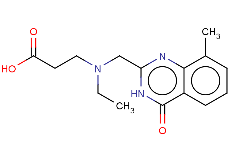 3-{ethyl[(8-methyl-4-oxo-3,4-dihydroquinazolin-2-yl)methyl]amino}propanoic acid
