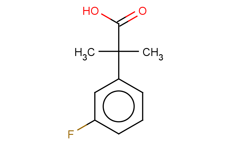2-(3-fluorophenyl)-2-methylpropanoic acid