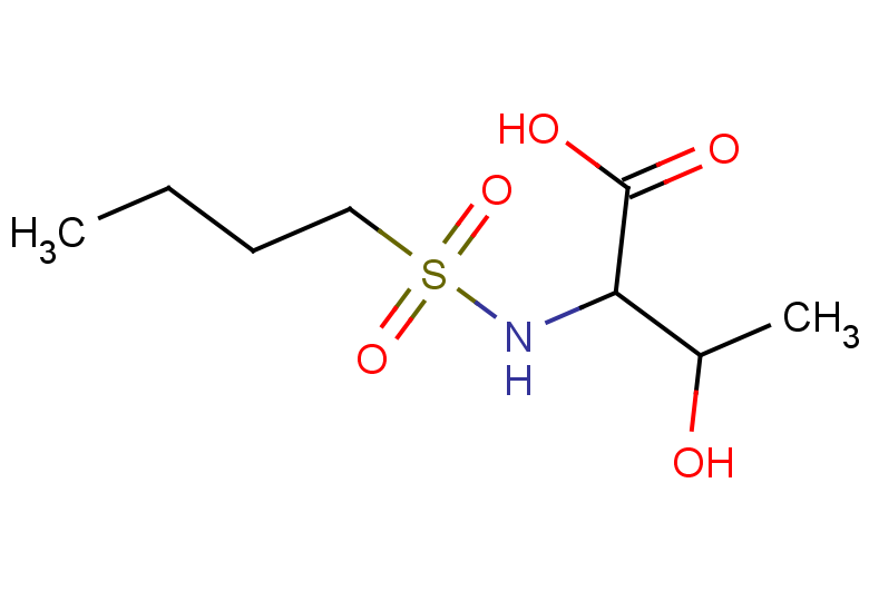 2-(butane-1-sulfonamido)-3-hydroxybutanoic acid