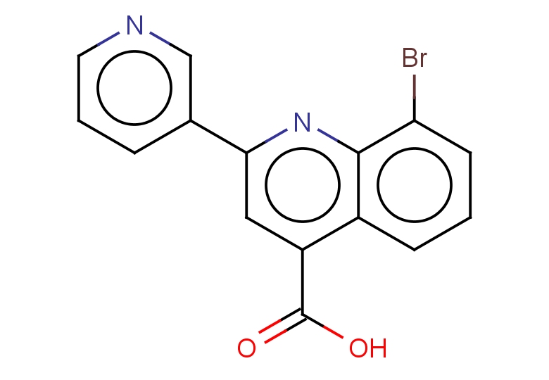8-bromo-2-(pyridin-3-yl)quinoline-4-carboxylic acid