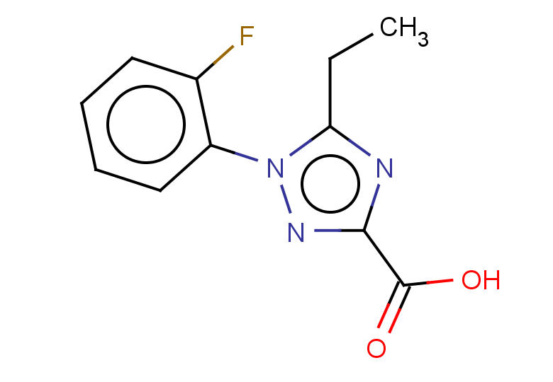 5-ethyl-1-(2-fluorophenyl)-1H-1,2,4-triazole-3-carboxylic acid