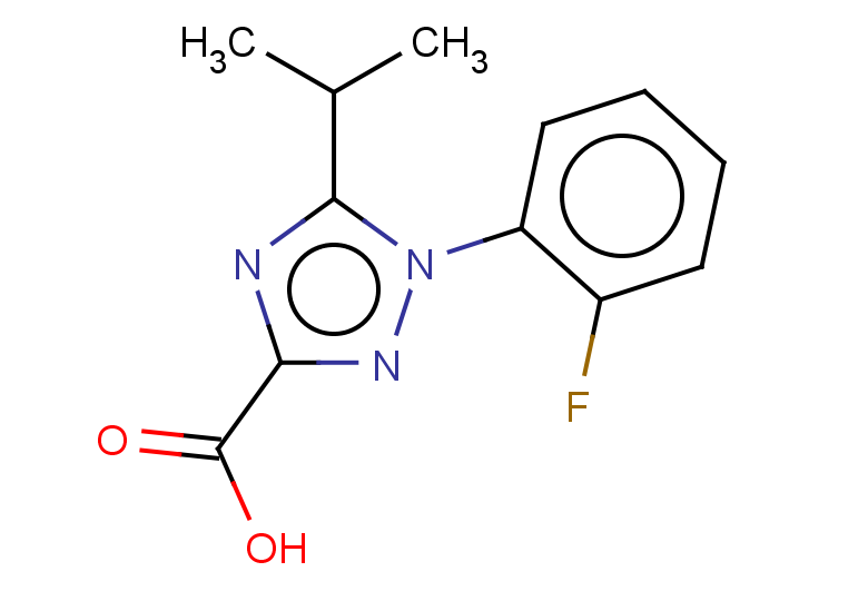 1-(2-fluorophenyl)-5-(propan-2-yl)-1H-1,2,4-triazole-3-carboxylic acid