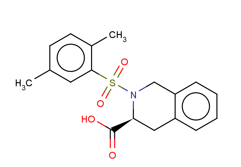 (3S)-2-(2,5-dimethylbenzenesulfonyl)-1,2,3,4-tetrahydroisoquinoline-3-carboxylic acid