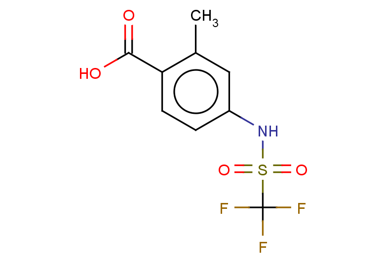 2-methyl-4-trifluoromethanesulfonamidobenzoic acid