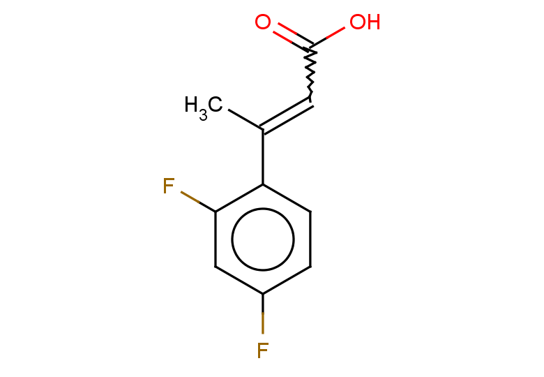 3-(2,4-difluorophenyl)but-2-enoic acid