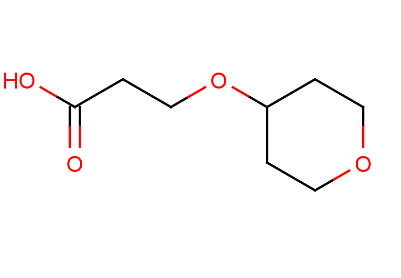 3-(oxan-4-yloxy)propanoic acid