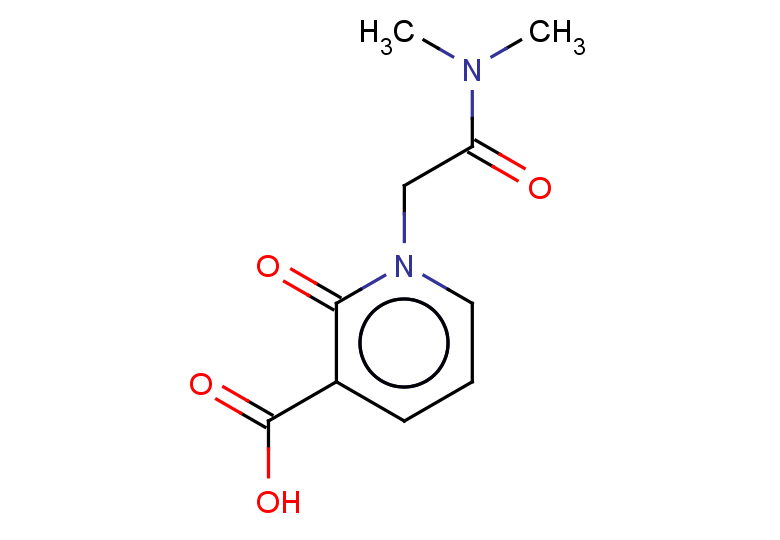 1-[(dimethylcarbamoyl)methyl]-2-oxo-1,2-dihydropyridine-3-carboxylic acid