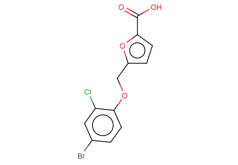 5-(4-bromo-2-chlorophenoxymethyl)furan-2-carboxylic acid