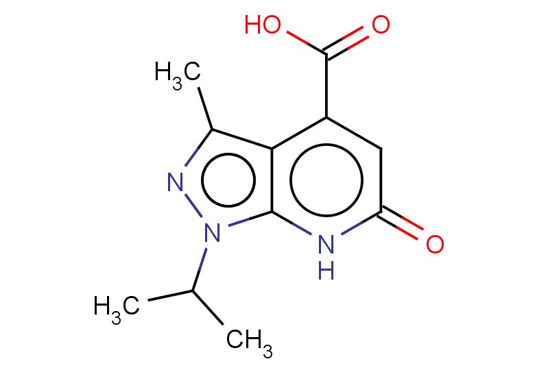 3-methyl-6-oxo-1-(propan-2-yl)-1H,6H,7H-pyrazolo[3,4-b]pyridine-4-carboxylic acid