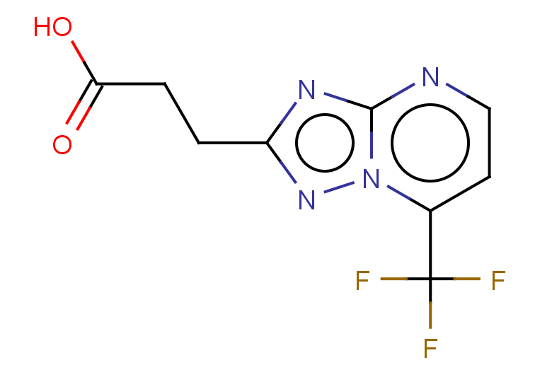 3-[7-(trifluoromethyl)-[1,2,4]triazolo[1,5-a]pyrimidin-2-yl]propanoic acid