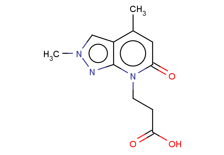 3-{2,4-dimethyl-6-oxo-2H,6H,7H-pyrazolo[3,4-b]pyridin-7-yl}propanoic acid