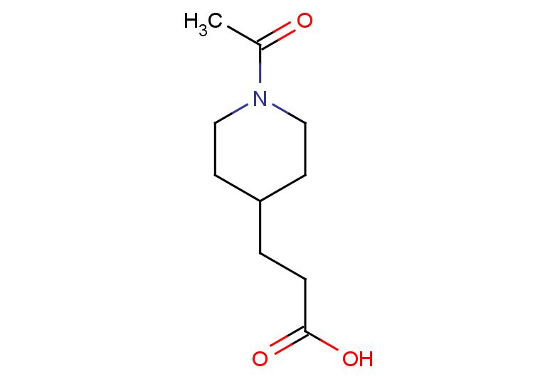 3-(1-acetylpiperidin-4-yl)propanoic acid