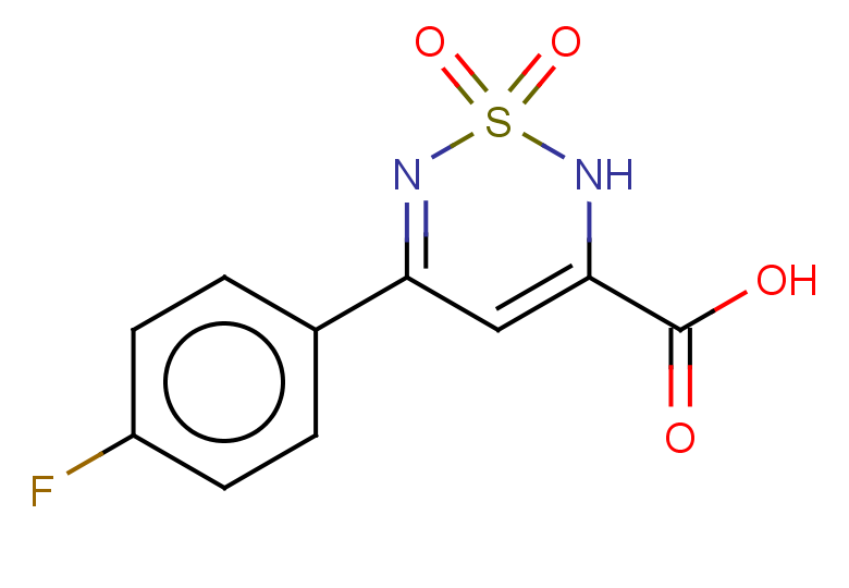 5-(4-fluorophenyl)-1,1-dioxo-2H-1lambda6,2,6-thiadiazine-3-carboxylic acid