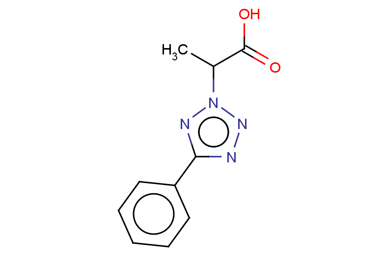 2-(5-phenyl-2H-1,2,3,4-tetrazol-2-yl)propanoic acid
