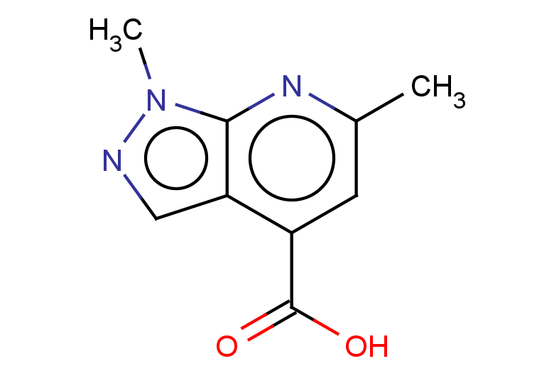 1,6-dimethyl-1H-pyrazolo[3,4-b]pyridine-4-carboxylic acid