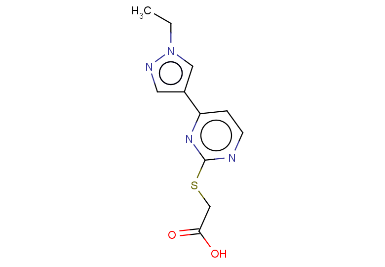 2-{[4-(1-ethyl-1H-pyrazol-4-yl)pyrimidin-2-yl]sulfanyl}acetic acid
