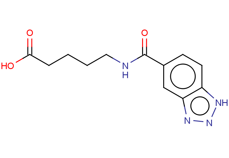 5-(1H-1,2,3-benzotriazol-5-ylformamido)pentanoic acid